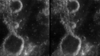 Menurut penelitian yang dipublikasikan di jurnal Science Advances, McGetchin terbentuk antara 11 April hingga 22 Mei 2024. (Foto: NASA)